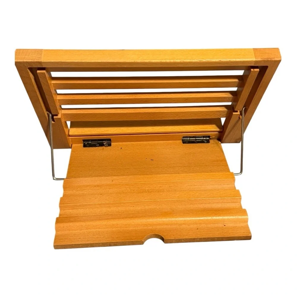 Annova Wooden Adjustable Recipe‎ Book Holder